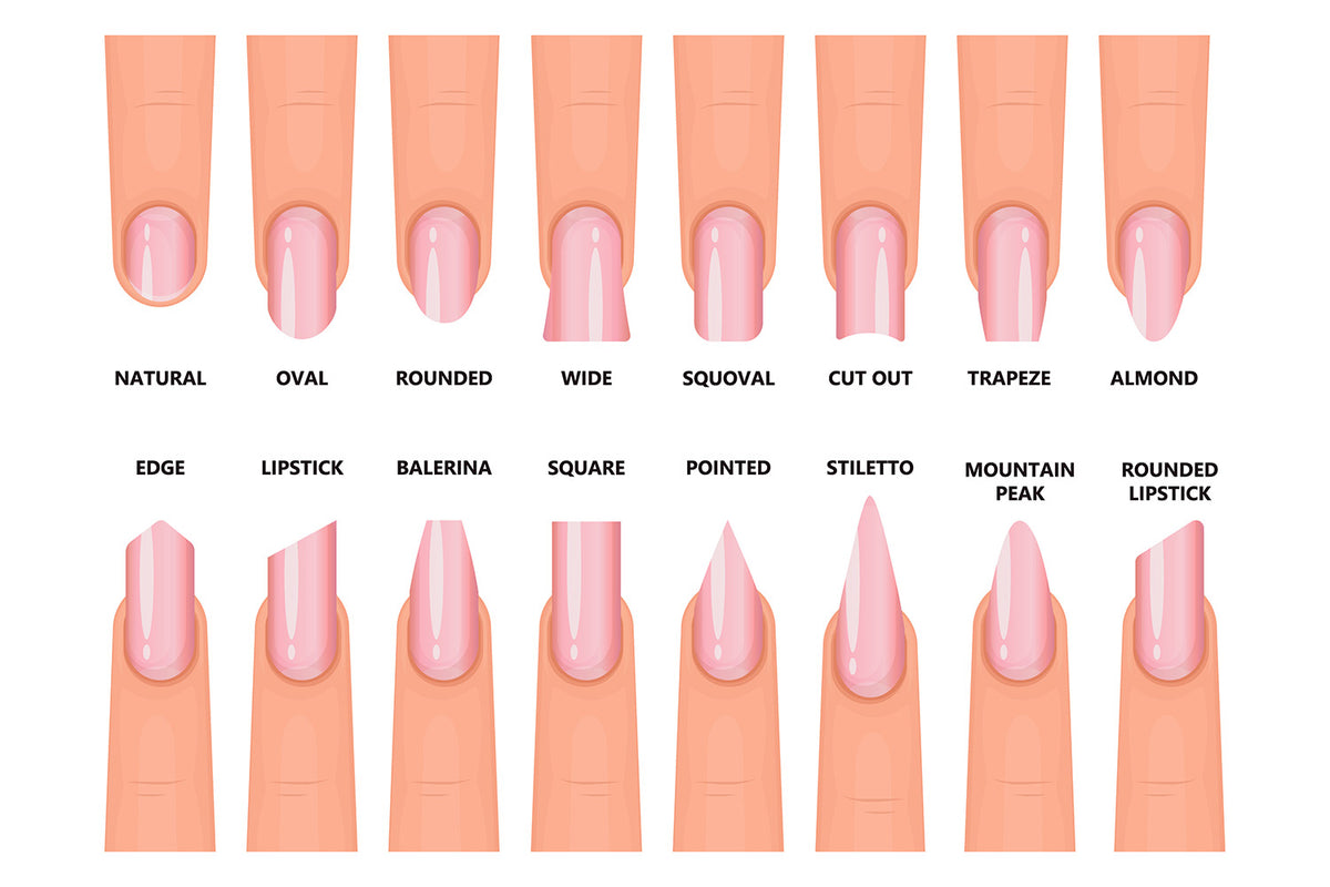 1. "Cute Nail Shapes and Colors: 10 Trendy Ideas for Your Next Manicure" - wide 8