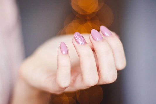 Pedicured hand