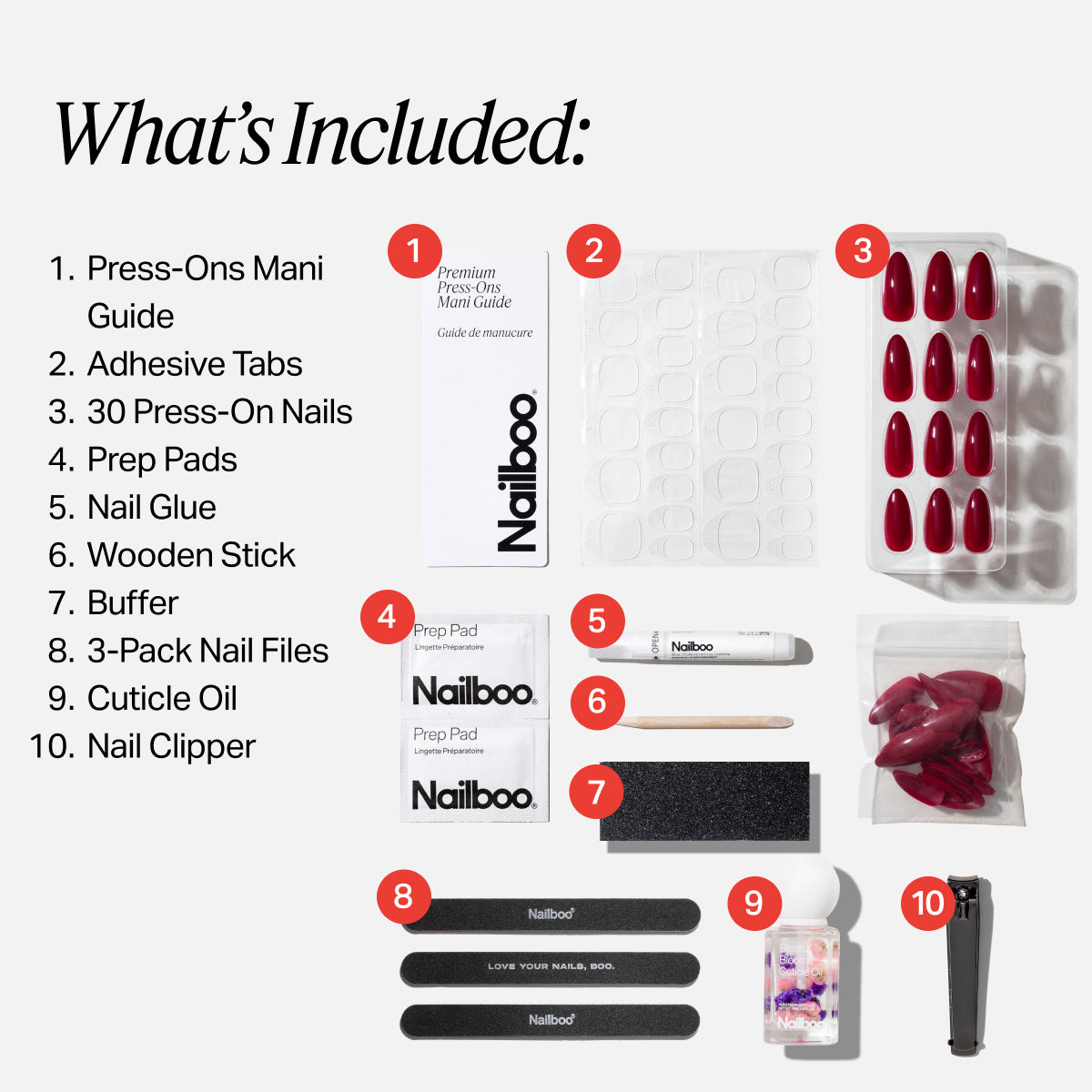 Nailboo Premium Press-Ons Starter Kit
