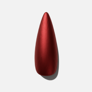 Crimson Velour Press On (Stiletto)