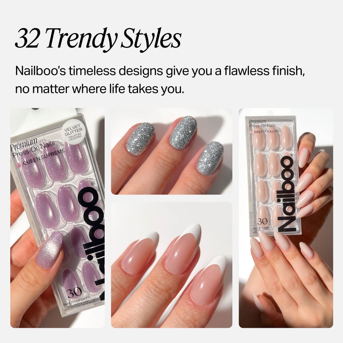 Nailboo Premium Press-Ons Starter Kit