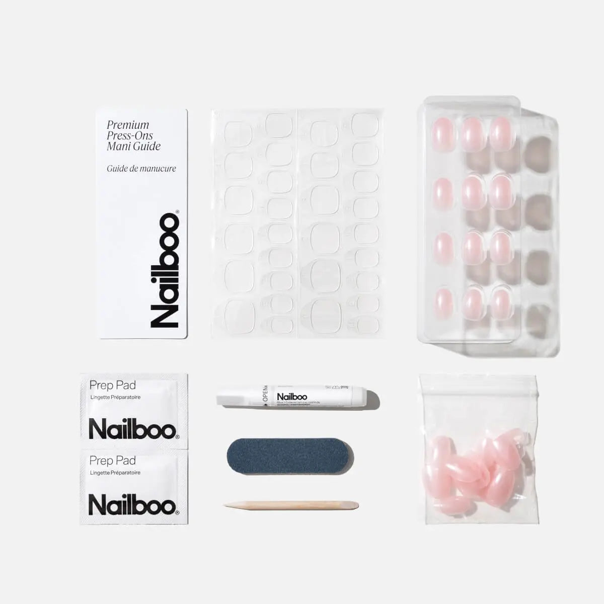 Bubble Bath Press On (Round) Nailboo®