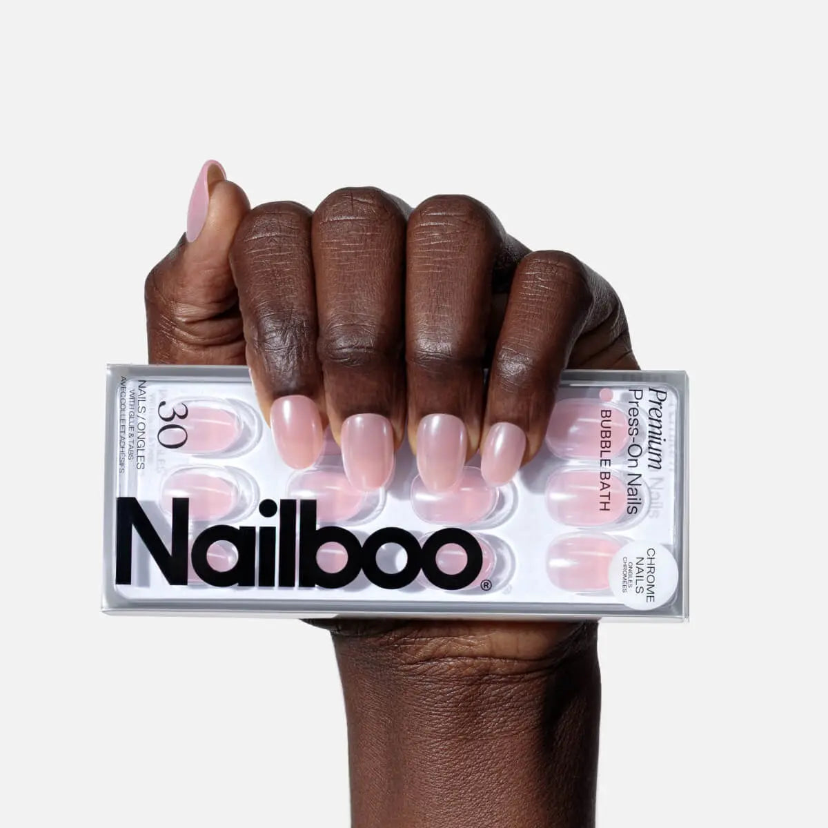Bubble Bath Press On (Round) Nailboo®
