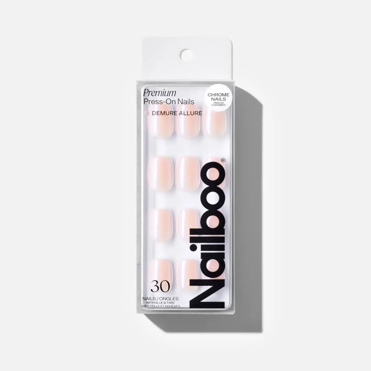 Demure Allure Press On (Square) Nailboo®