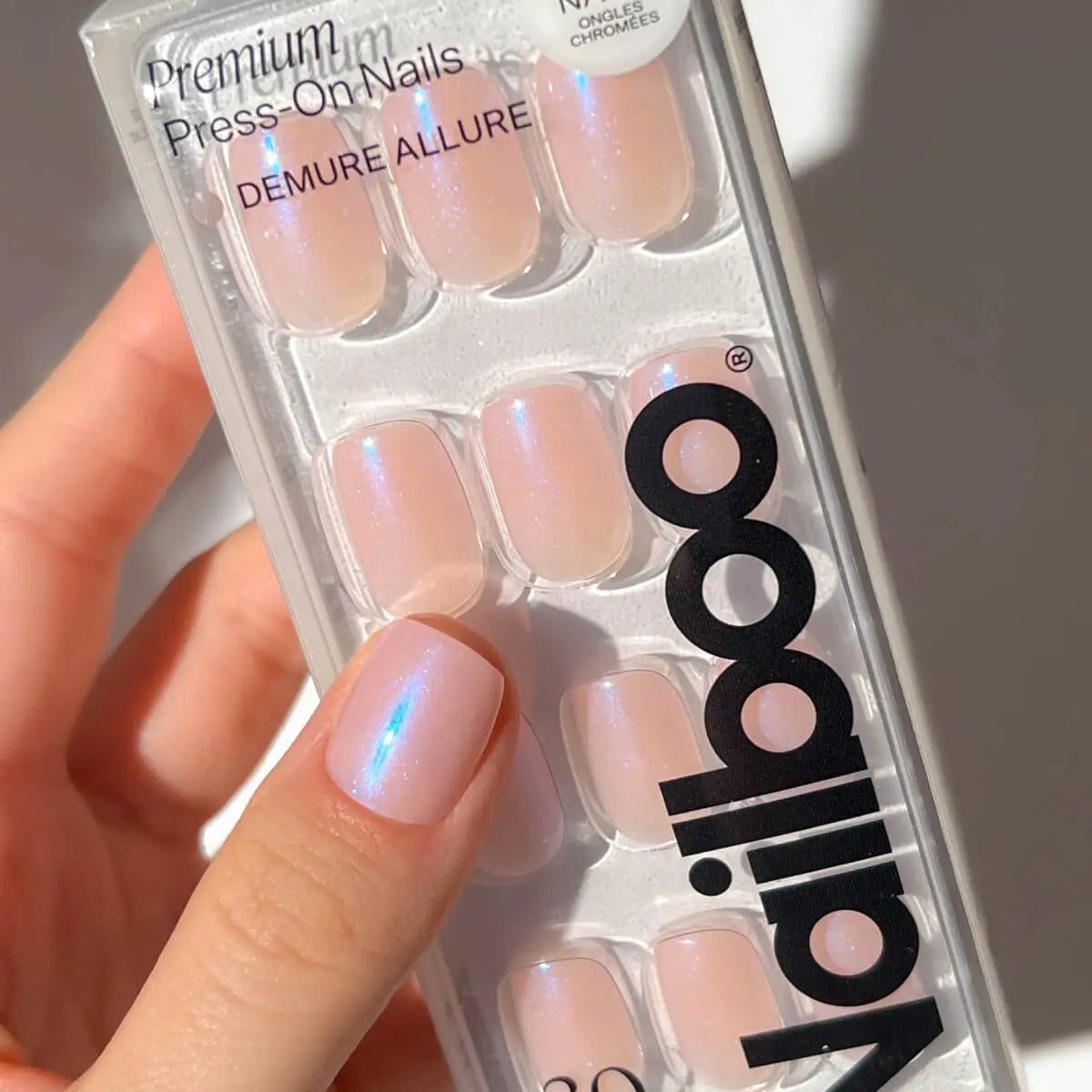 Demure Allure Press On (Square) Nailboo®