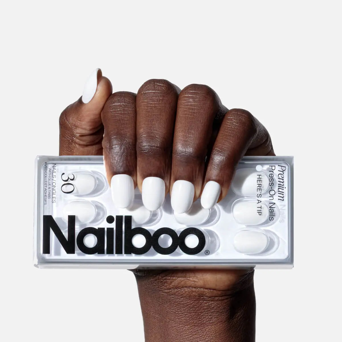 Here's A Tip Press On (Round) Nailboo®