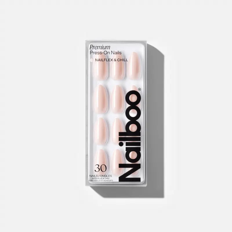 Nail-Flex and Chill Press On (Almond) Nailboo®