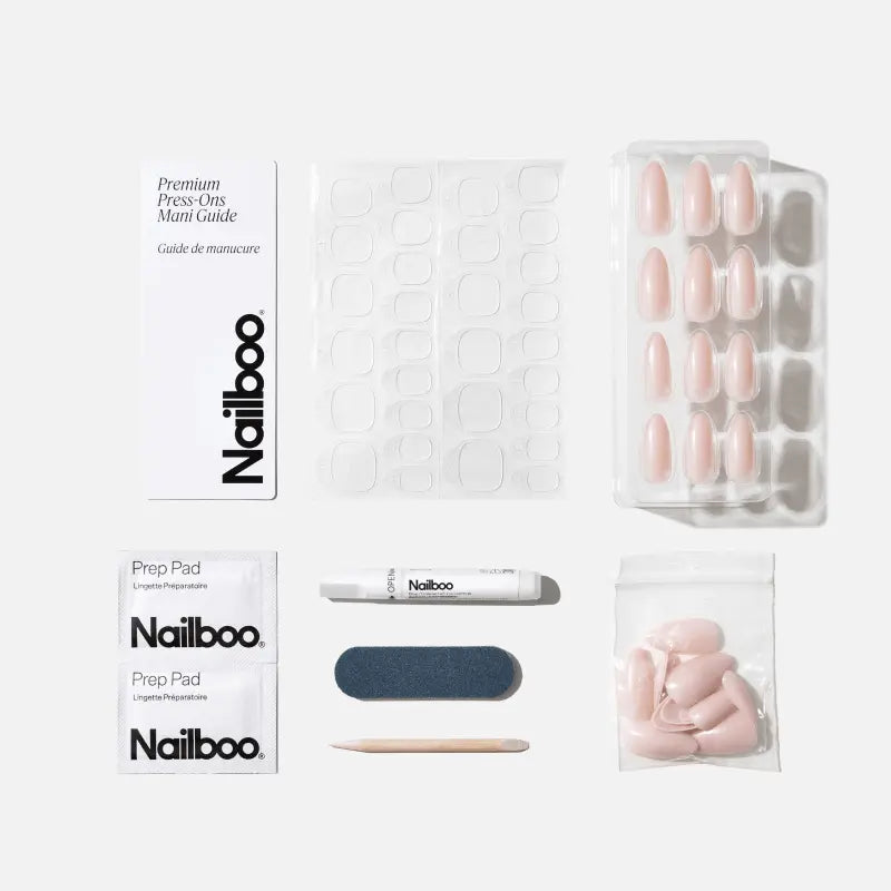 Nail-Flex and Chill Press On (Almond) Nailboo®