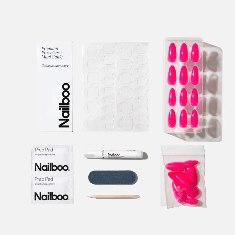Pink Lemonade Press On (Almond) Nailboo®