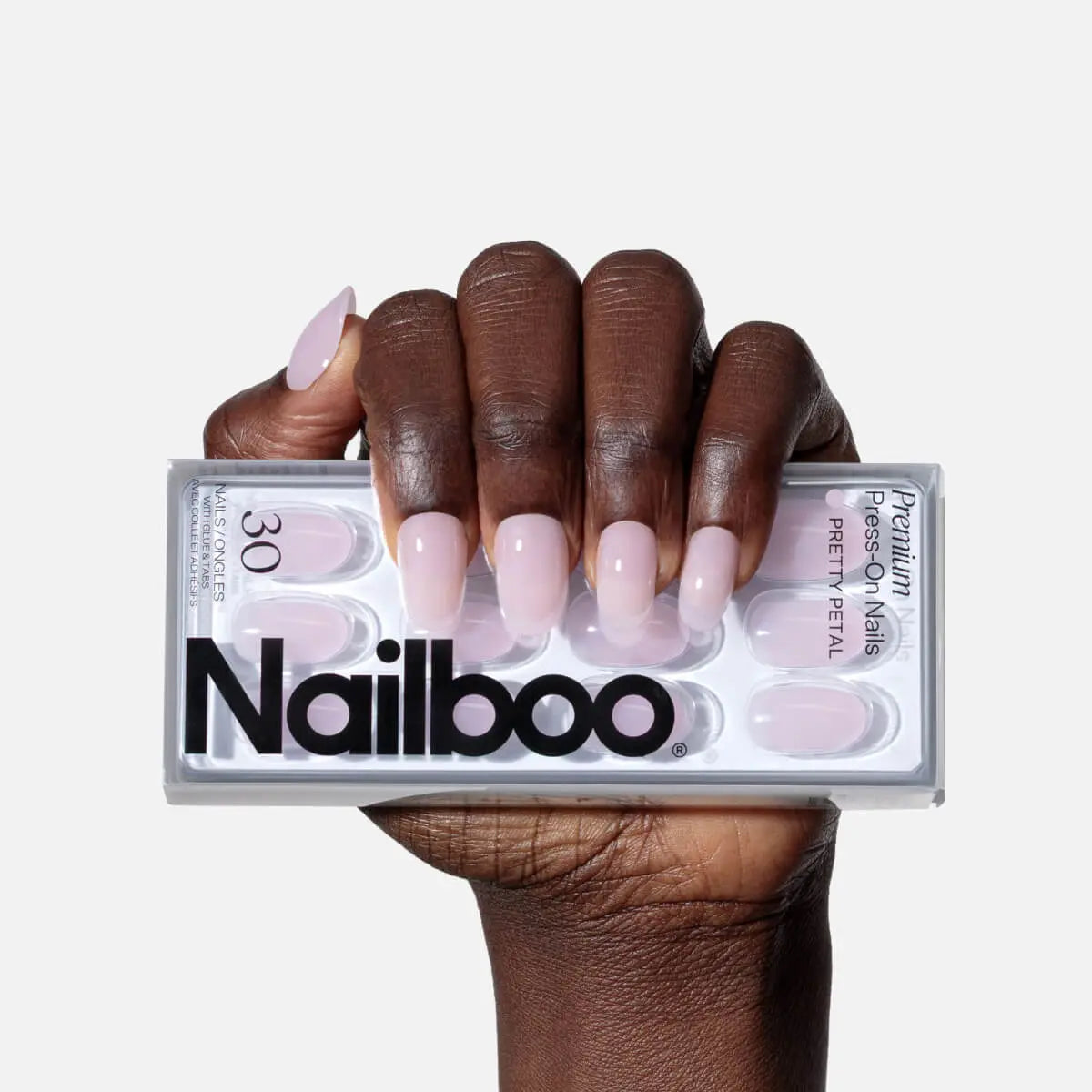 Pretty Petal Press On (Round) Nailboo®