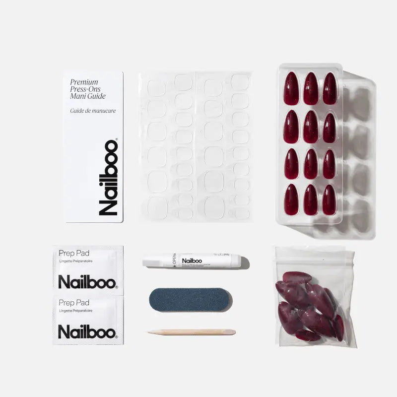 Royal Rose Press On (Almond) Nailboo®