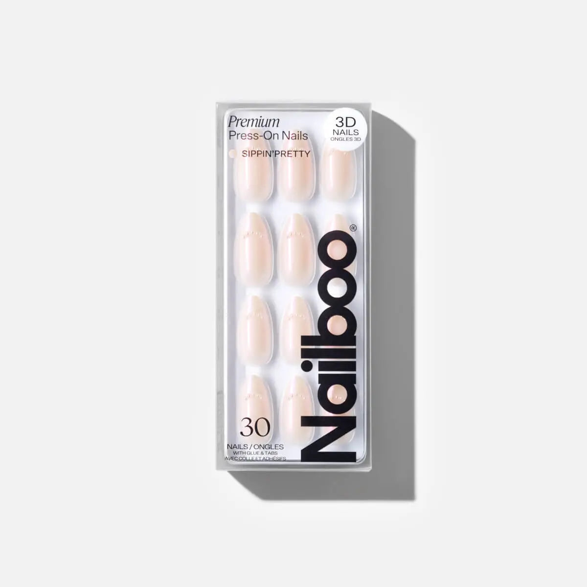 Sippin' Pretty Press On (Almond) Nailboo®