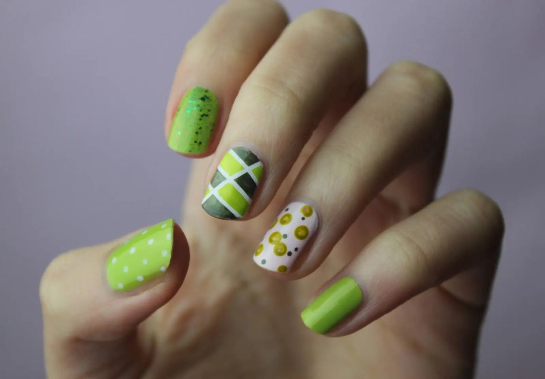 Painted nails