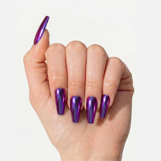 Ultraviolet Press On (Long Coffin)