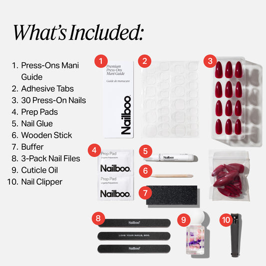 Nailboo Premium Press-Ons Starter Kit