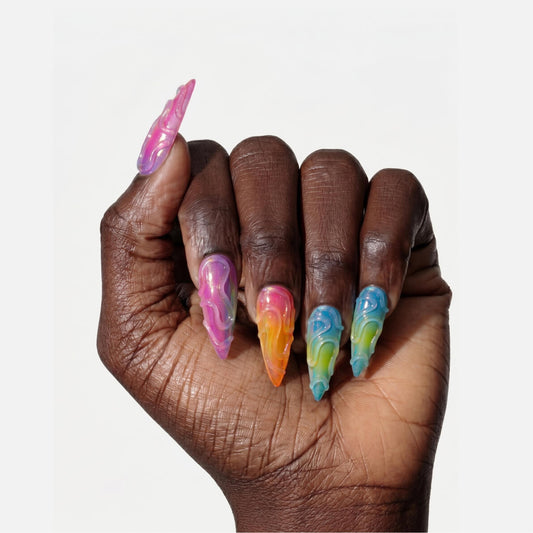 High Frequency Press On (Stiletto)