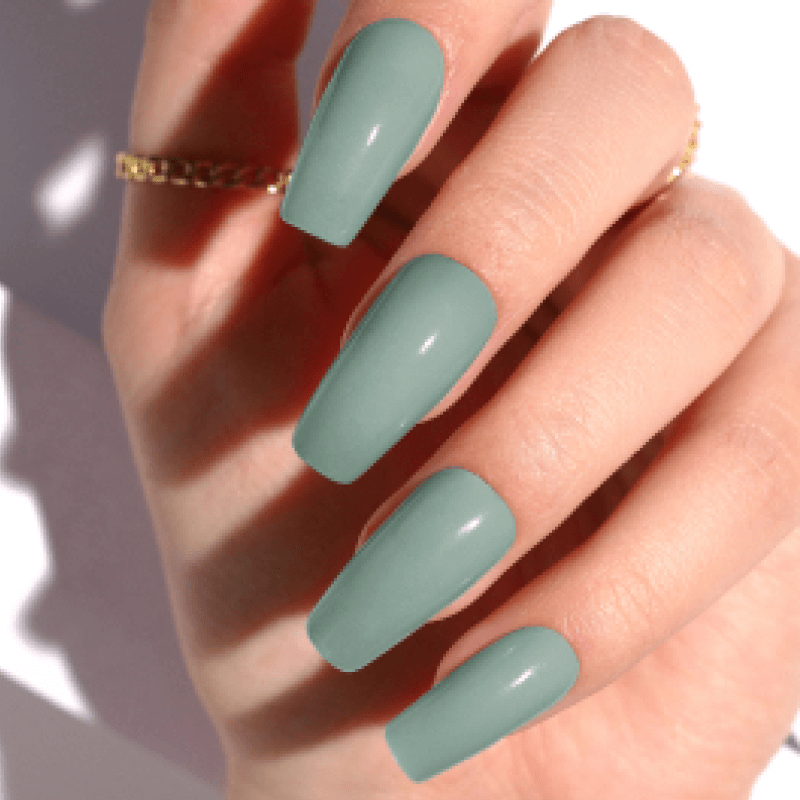 Aqua Chrome Nails | Aqua nails, Turquoise nails, Mint nails