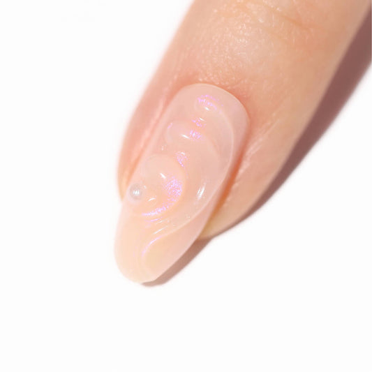 Petal Play Press On (Almond)