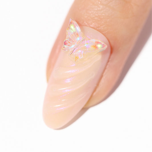 Petal Play Press On (Almond)