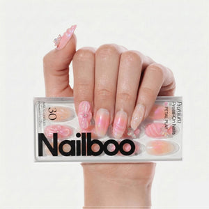 Petal Play Press On (Almond)