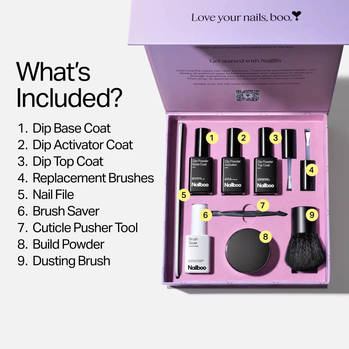 Diap Kit Premium Dip Kit Essentials – Nailboo®