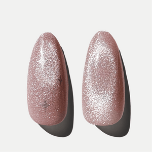 Pink Quartz Press On (Medium Almond)