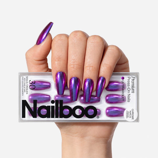 Ultraviolet Press On (Long Coffin)