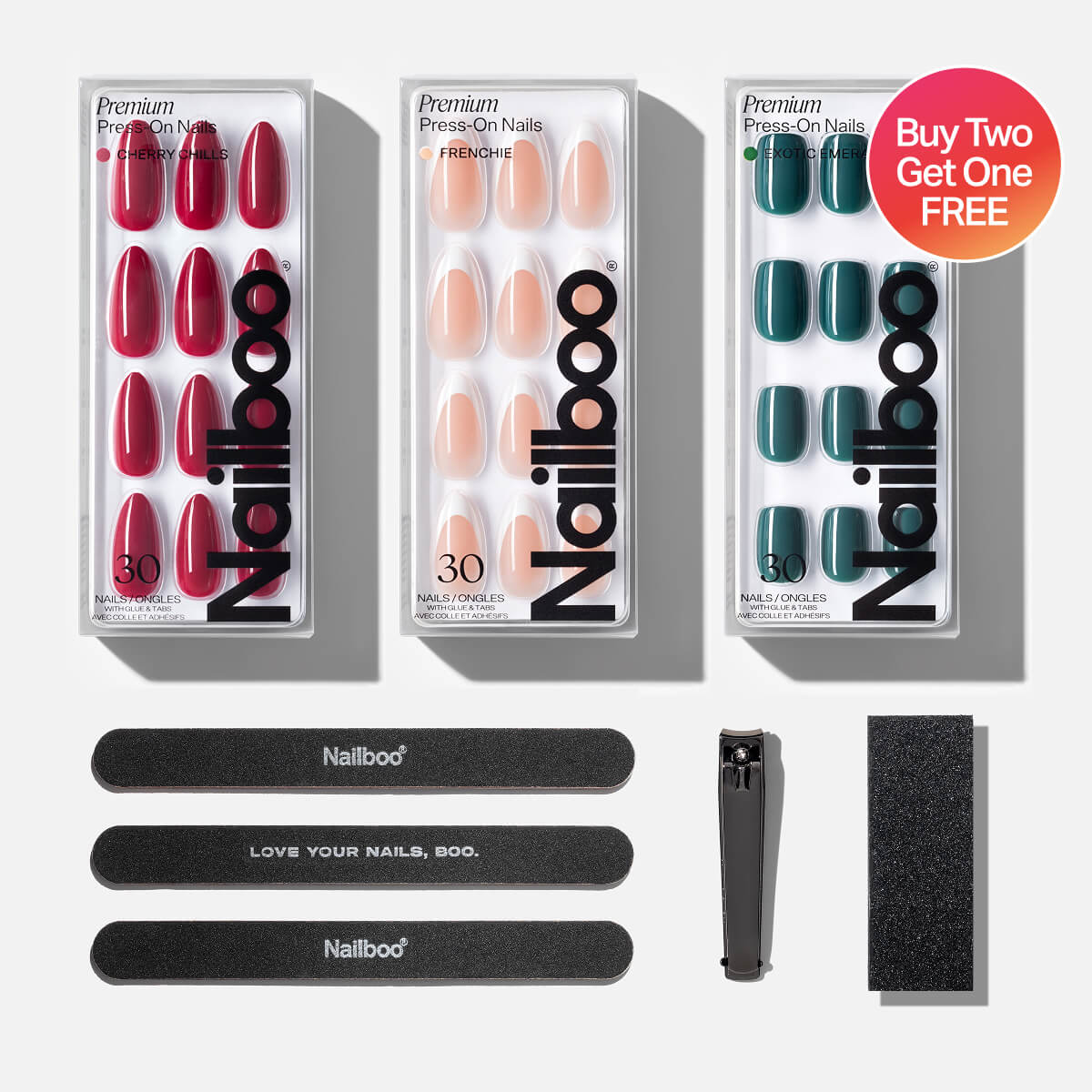 Nailboo Premium Press-Ons Starter Kit