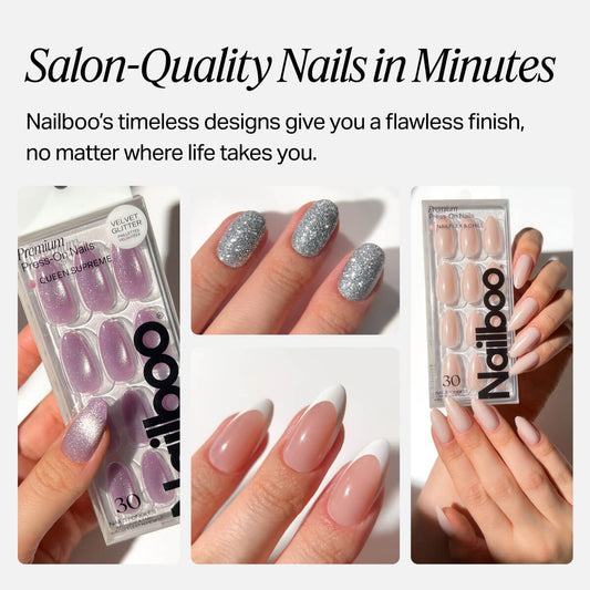 Nailboo Premium Press-Ons Starter Kit