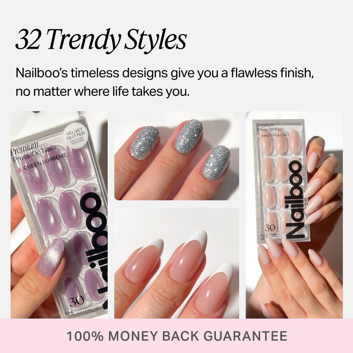 Nailboo Premium Press-Ons Starter Kit