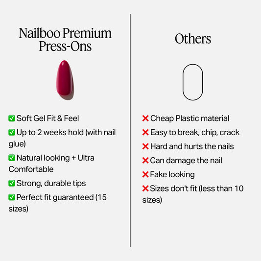 Nailboo Premium Press-Ons Starter Kit
