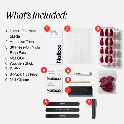 Nailboo Premium Press-Ons Starter Kit