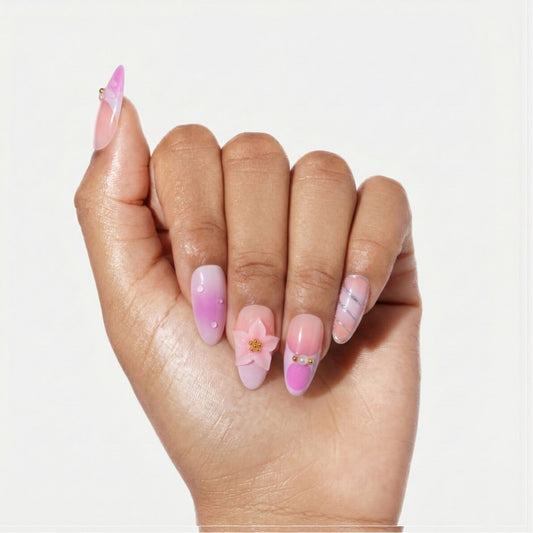 Spring Spell Press On (Almond)