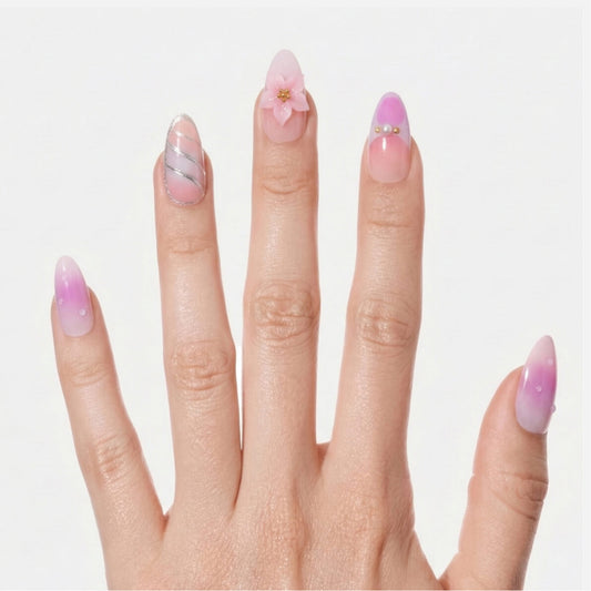 Spring Spell Press On (Almond)