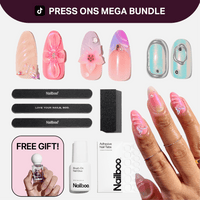Ultimate Cosmos in Bloom Press-On Bundle