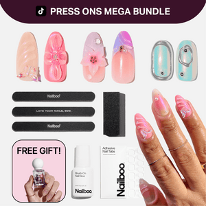 Ultimate Cosmos in Bloom Press-On Bundle