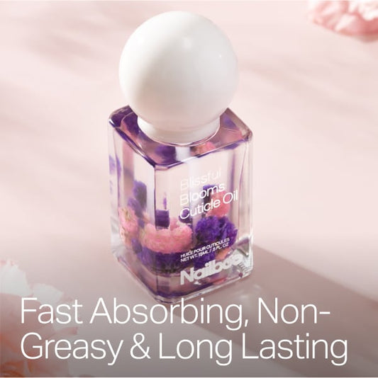 Aceite hidratante para cutículas y uñas Blissful Blooms 