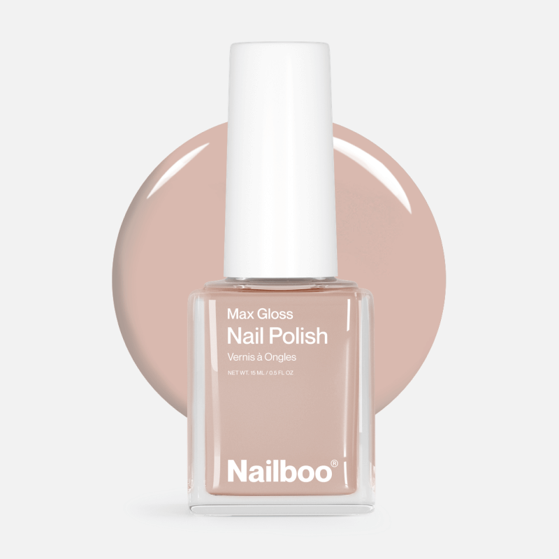 Nailboo PREMIER Forever Glaze Gel Nail Polish, (Beige) Chestnut Chills LED  Nail Lamp Gel Polish, Self-Leveling DIY Nails, Salon Quality Nail Color