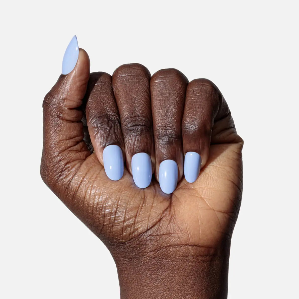Baby Blue Press On (Round) Nailboo®