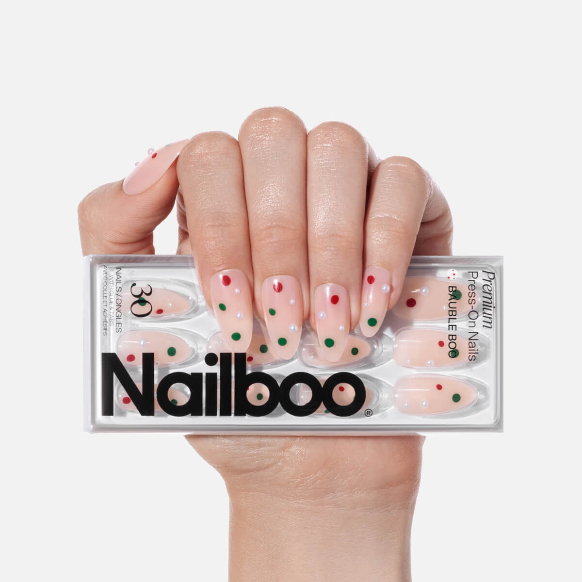 Bauble Boo Press On (Almond) – Nailboo®