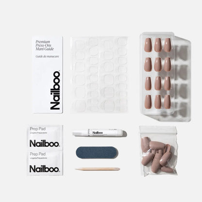 Bear Necessities Press On (Coffin) Nailboo®