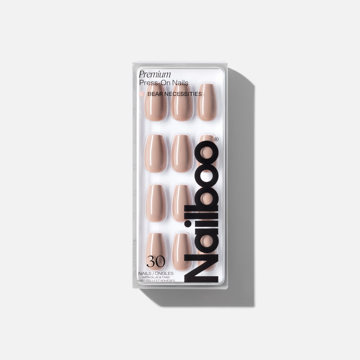 Bear Necessities Press On (Coffin)