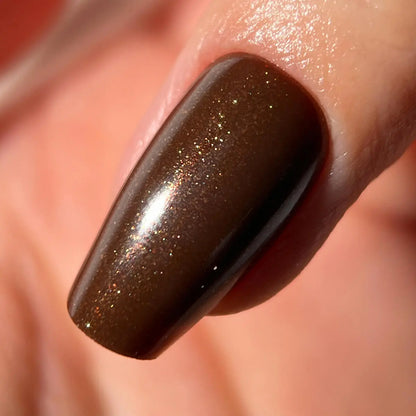 Bronco Brown Press On (Coffin) Nailboo®