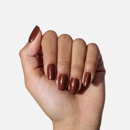 Bronco Brown Press On (Coffin) Nailboo®