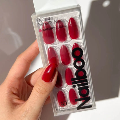 Cherry Chills Press On (Almond) Nailboo®