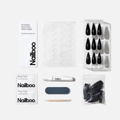 Dark Dreams Press On (Stiletto) Nailboo®