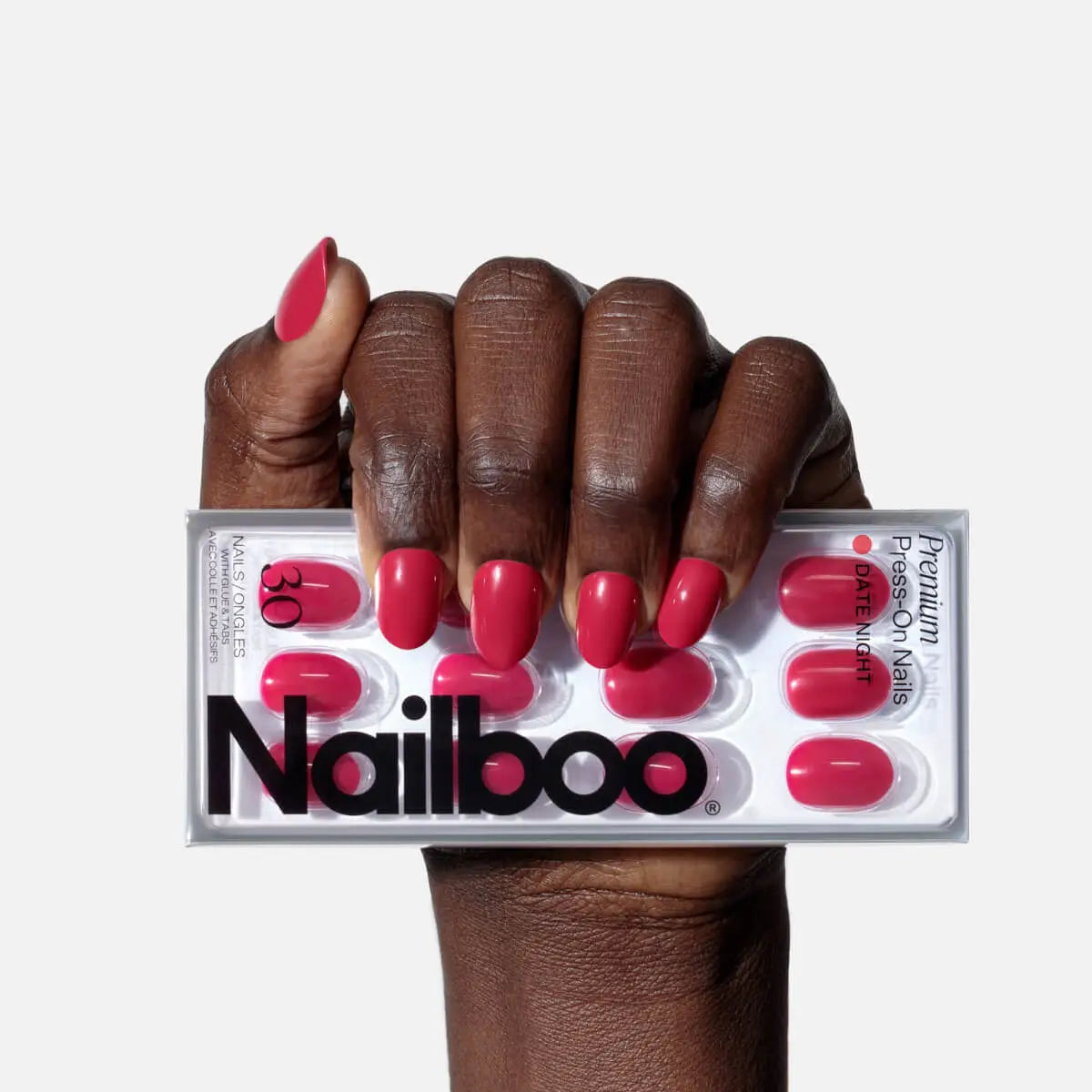 Date Night Press On (Round) Nailboo®