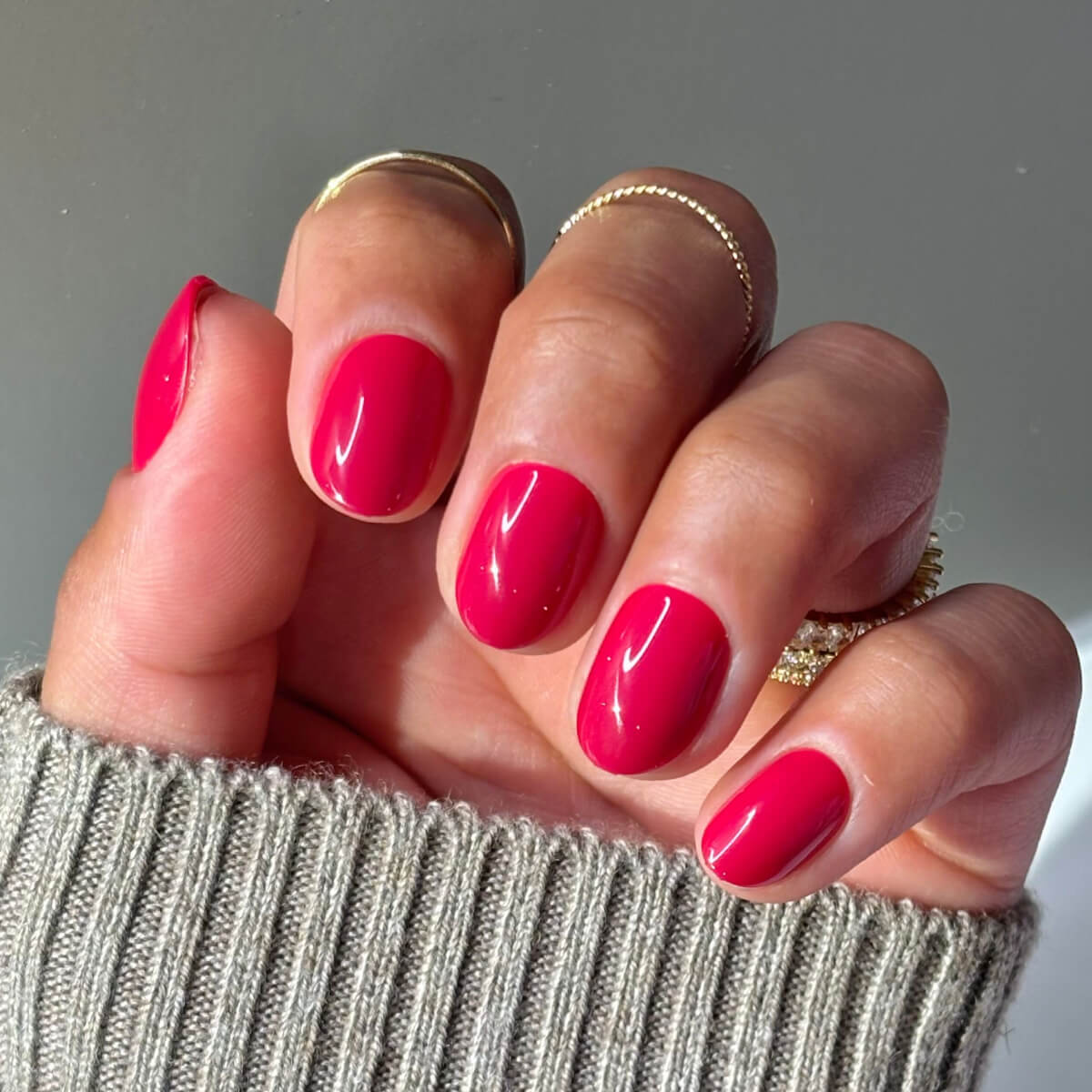 Date Night Press On (rund)