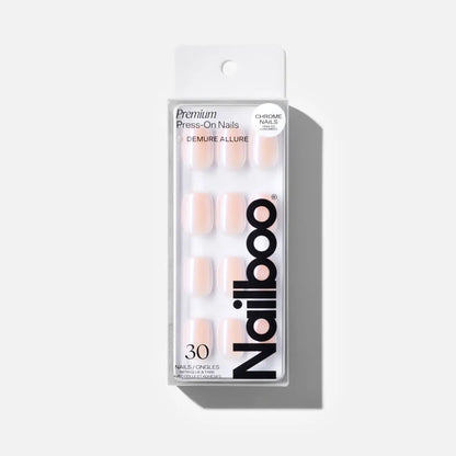 Demure Allure Press On (Square) Nailboo®