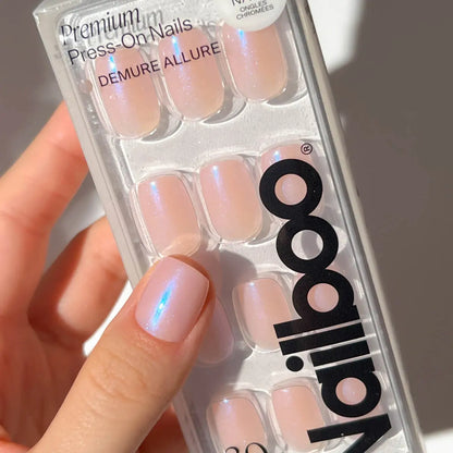 Demure Allure Press On (Square) Nailboo®